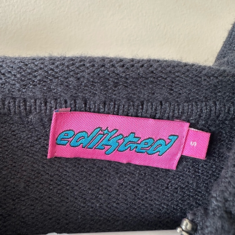 Women’s Edikted blue crop jacket S - Picture 2 of 2